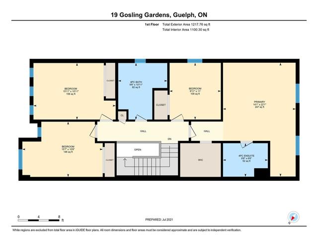 19 Gosling Gdns, House detached with 4 bedrooms, 3 bathrooms and 3 parking in Guelph ON | Image 19