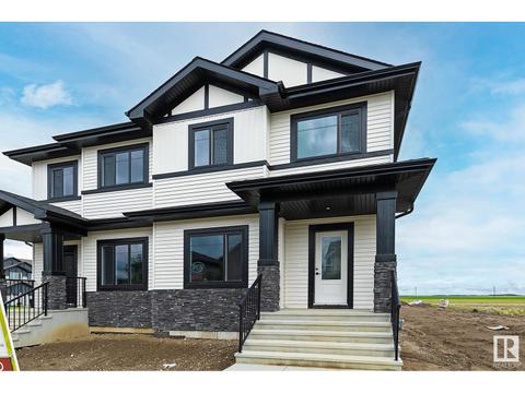 9827 107 Av, House semidetached with 3 bedrooms, 2 bathrooms and null parking in Morinville AB | Card Image