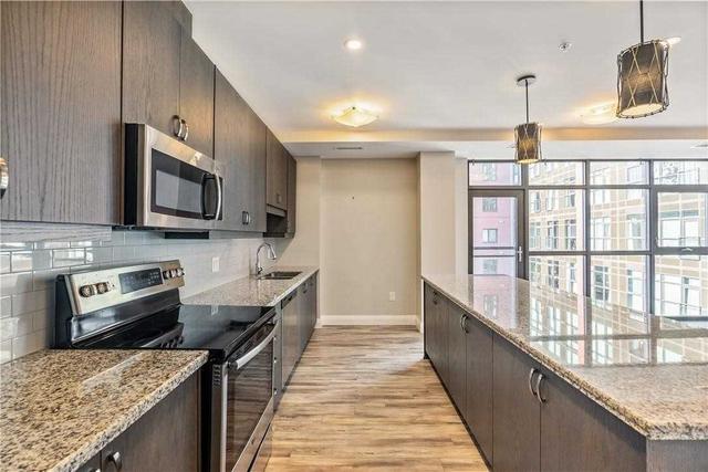 1016 - 118 King St E, Condo with 1 bedrooms, 1 bathrooms and 0 parking in Hamilton ON | Image 6