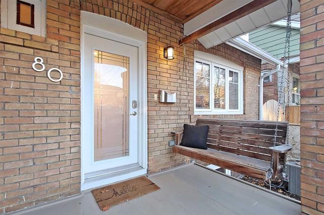 80 Brookside Dr, House semidetached with 3 bedrooms, 2 bathrooms and 0 parking in Toronto ON | Image 12