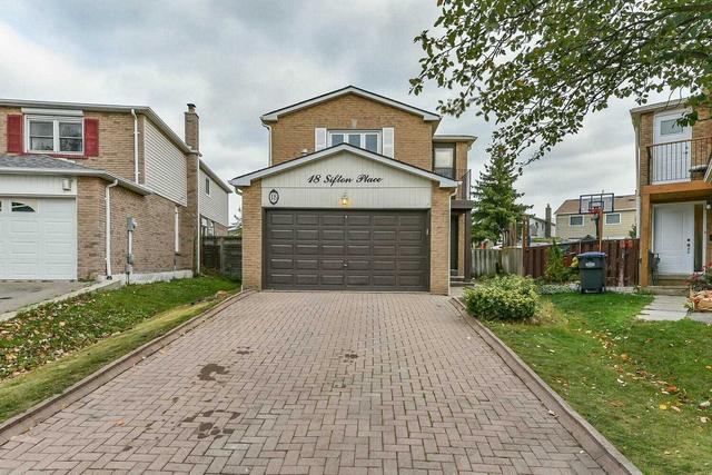 18 Sifton Pl, House detached with 4 bedrooms, 3 bathrooms and 6 parking in Brampton ON | Image 1