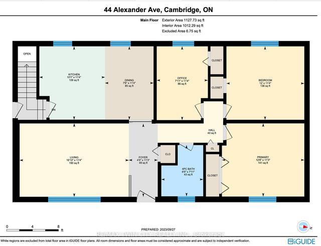 44 Alexander Ave, House detached with 3 bedrooms, 3 bathrooms and 6 parking in Cambridge ON | Image 27