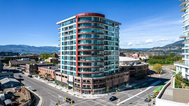 506 - 1232 Ellis Street, Condo with 1 bedrooms, 1 bathrooms and 1 parking in Kelowna BC | Card Image