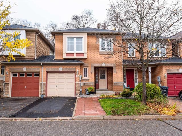 65 Kimberley Cres, Townhouse with 4 bedrooms, 3 bathrooms and 1 parking in Brampton ON | Image 1