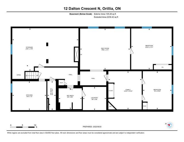 12 Dalton Cres N, House detached with 4 bedrooms, 5 bathrooms and 8 parking in Orillia ON | Image 24