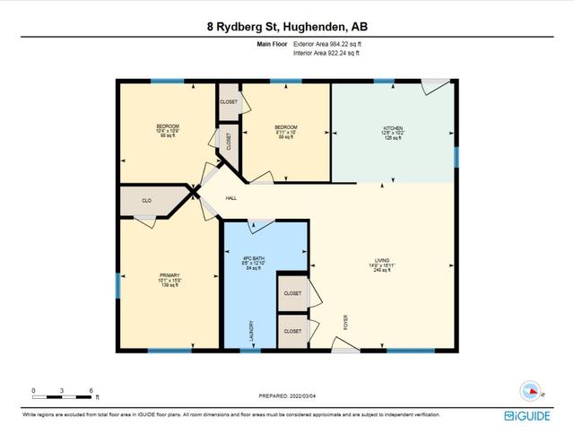 8 Rydberg Street, House detached with 3 bedrooms, 1 bathrooms and 2 parking in Wainwright No. 61 AB | Card Image