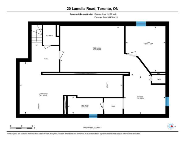 20 Lamella Rd, House detached with 3 bedrooms, 2 bathrooms and 5 parking in Toronto ON | Image 30