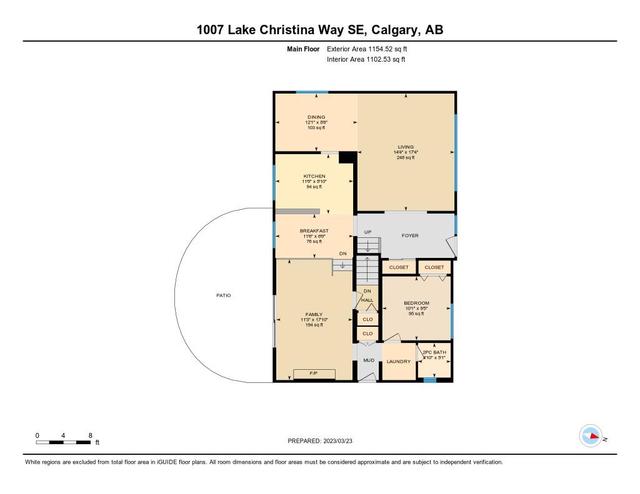 1007 Lake Christina Way Se, House detached with 5 bedrooms, 2 bathrooms and 4 parking in Calgary AB | Image 24