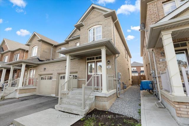 44 Orangeblossom Tr, House semidetached with 4 bedrooms, 4 bathrooms and 3 parking in Brampton ON | Image 36