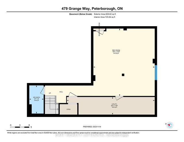 479 Grange Way, House detached with 4 bedrooms, 4 bathrooms and 4 parking in Peterborough ON | Image 32