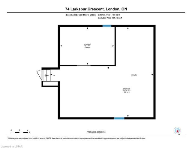 74 Larkspur Crescent, House detached with 5 bedrooms, 2 bathrooms and 7 parking in London ON | Image 44