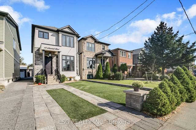 10 Marshall Blvd, House detached with 4 bedrooms, 4 bathrooms and 5 parking in Toronto ON | Image 35