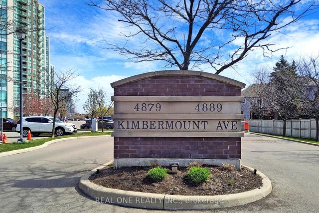 1704 - 4879 Kimbermount Ave, Condo with 2 bedrooms, 2 bathrooms and 1 parking in Mississauga ON | Image 12
