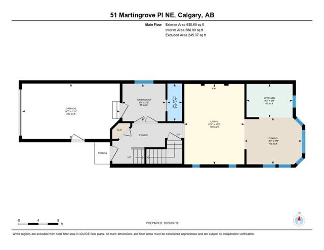 51 Martingrove Place Ne, House detached with 4 bedrooms, 2 bathrooms and 3 parking in Calgary AB | Image 30