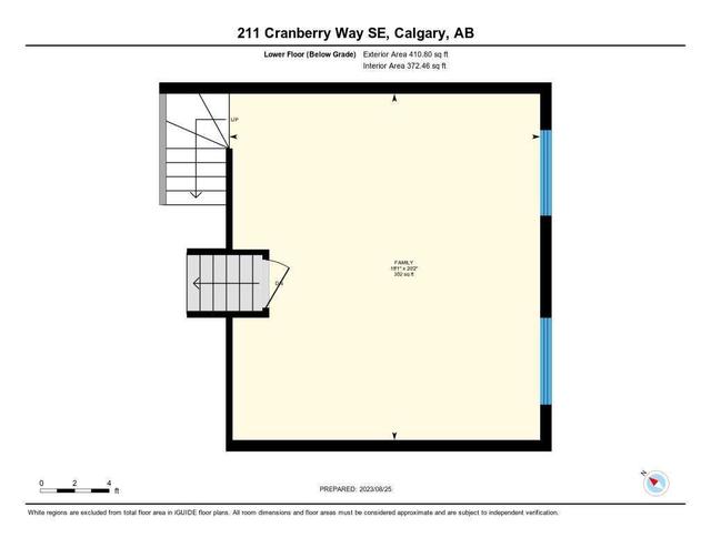 211 Cranberry Way Se, House detached with 4 bedrooms, 2 bathrooms and 2 parking in Calgary AB | Image 41