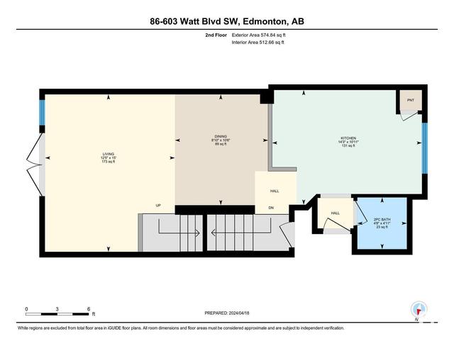 86 - 603 Watt Bv Sw, House attached with 2 bedrooms, 2 bathrooms and 2 parking in Edmonton AB | Image 36