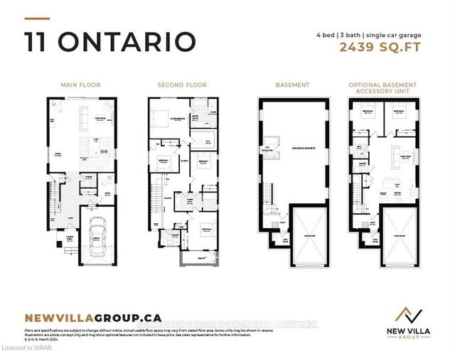 11 Ontario St, House detached with 4 bedrooms, 3 bathrooms and 2 parking in Cambridge ON | Image 2