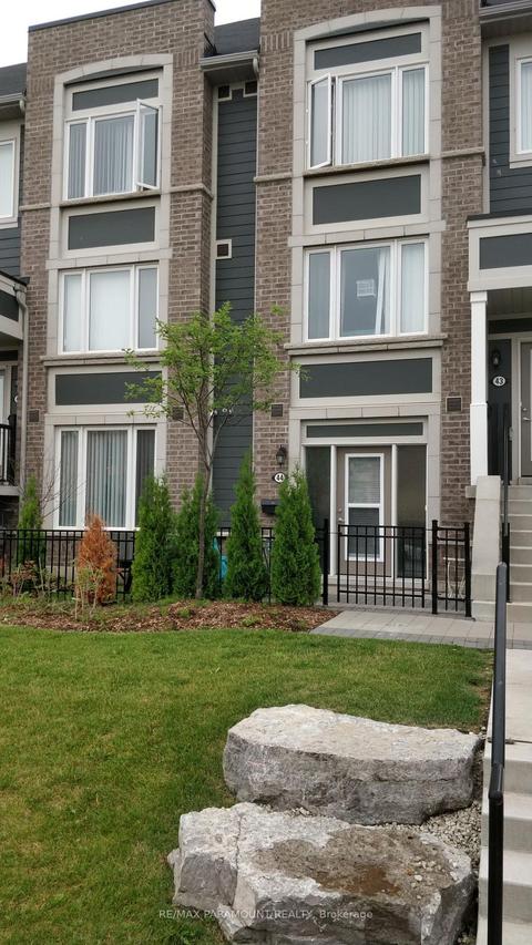 44 - 250 Sunny Meadow Blvd, Townhouse with 1 bedrooms, 1 bathrooms and 1 parking in Brampton ON | Card Image