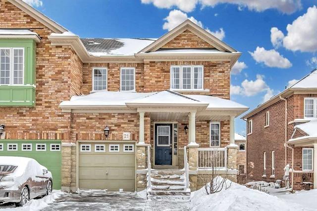 21 Maffey Cres, House semidetached with 4 bedrooms, 4 bathrooms and 3 parking in Richmond Hill ON | Image 1