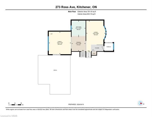 273 Ross Ave, House detached with 3 bedrooms, 2 bathrooms and 4 parking in Kitchener ON | Image 20