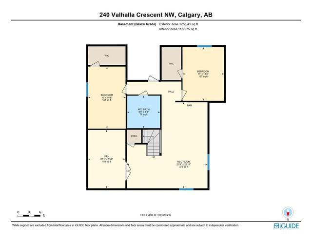 240 Valhalla Crescent Nw, House detached with 5 bedrooms, 3 bathrooms and 4 parking in Calgary AB | Image 40