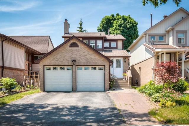 87 Roughfield Cres, House detached with 3 bedrooms, 4 bathrooms and 4 parking in Toronto ON | Image 1