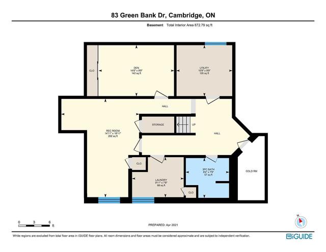 83 Green Bank Dr, House detached with 4 bedrooms, 4 bathrooms and 4 parking in Cambridge ON | Image 26