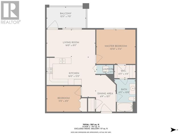 407 - 3645 Carrington Road, Condo with 1 bedrooms, 1 bathrooms and 1 parking in West Kelowna BC | Image 22