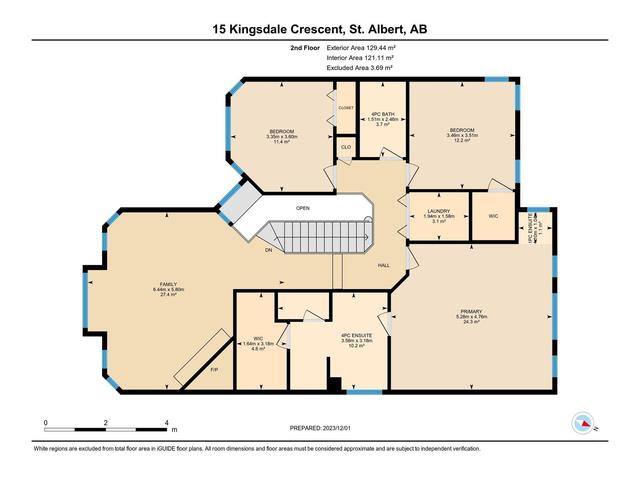 15 Kingsdale Cr, House detached with 4 bedrooms, 3 bathrooms and null parking in St. Albert AB | Image 51