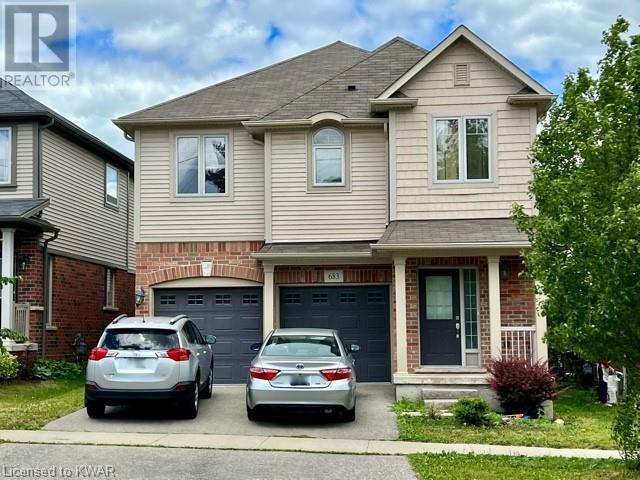 683 Robert Ferrie Drive, House detached with 4 bedrooms, 3 bathrooms and 4 parking in Kitchener ON | Card Image
