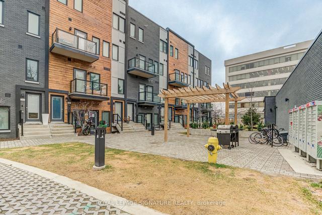 213 - 402 The East Mall, Townhouse with 1 bedrooms, 1 bathrooms and 1 parking in Toronto ON | Image 29