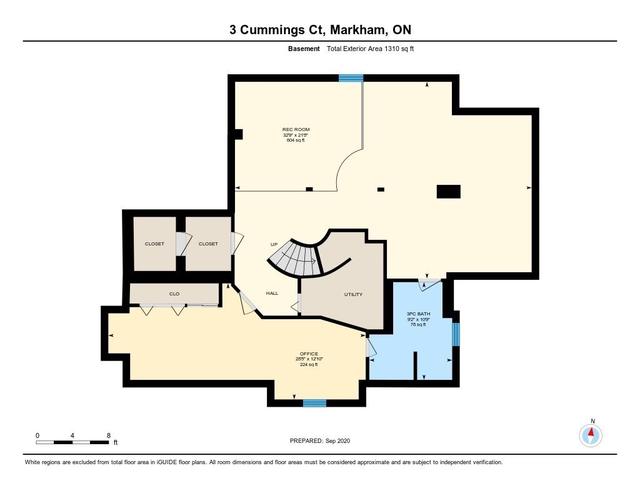 3 Cummings Crt, House detached with 4 bedrooms, 4 bathrooms and 6 parking in Markham ON | Image 32