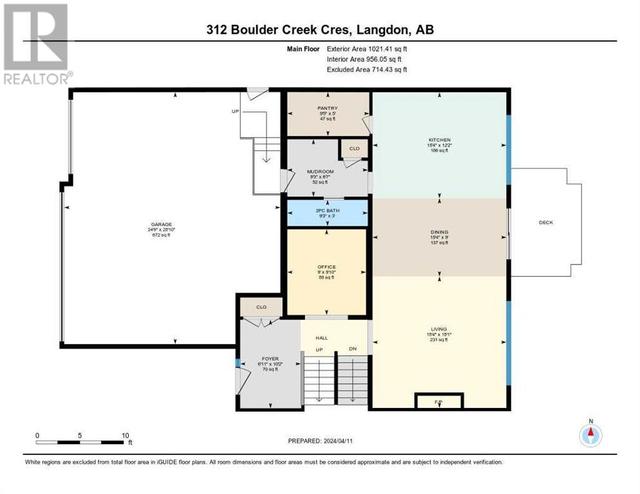 312 Boulder Creek Crescent Se, House detached with 3 bedrooms, 2 bathrooms and 6 parking in Rocky View County AB | Image 37