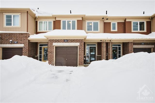 66 Damselfish Walk, Townhouse with 3 bedrooms, 3 bathrooms and 3 parking in Ottawa ON | Image 1