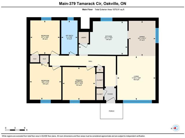 main - 379 Tamarack Circ, House detached with 3 bedrooms, 1 bathrooms and 2 parking in Oakville ON | Image 29