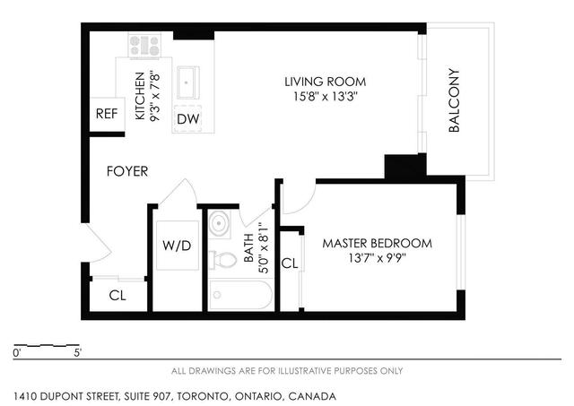 907 - 1410 Dupont St, Condo with 1 bedrooms, 1 bathrooms and 1 parking in Toronto ON | Image 30