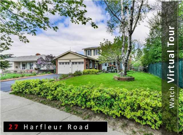 27 Harfleur Rd, House detached with 5 bedrooms, 4 bathrooms and 4 parking in Toronto ON | Image 1