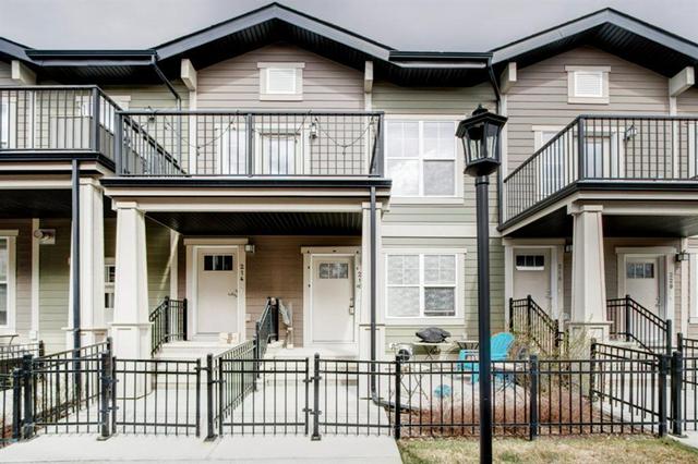216 Cranford Walk Se, House attached with 2 bedrooms, 1 bathrooms and 2 parking in Calgary AB | Card Image