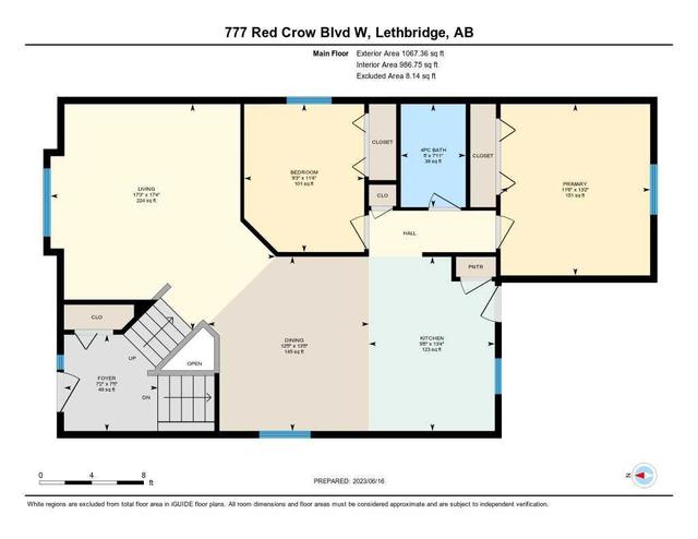 777 Red Crow Boulevard W, House detached with 4 bedrooms, 2 bathrooms and 2 parking in Lethbridge AB | Image 45