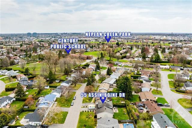 55 Assiniboine Drive, House detached with 3 bedrooms, 3 bathrooms and 1 parking in Ottawa ON | Image 3