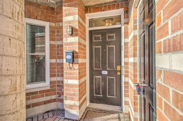 47 - 760 Lawrence Ave W, Townhouse with 1 bedrooms, 1 bathrooms and 1 parking in Toronto ON | Image 20