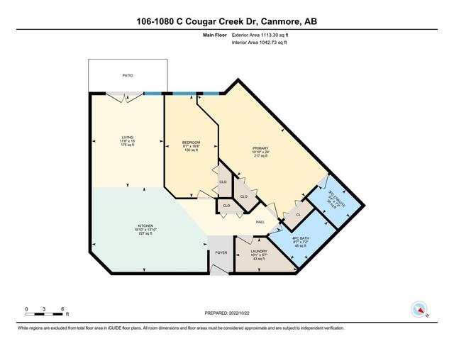106 - 1080c Cougar Creek Drive, Condo with 2 bedrooms, 2 bathrooms and 1 parking in Kananaskis AB | Image 9