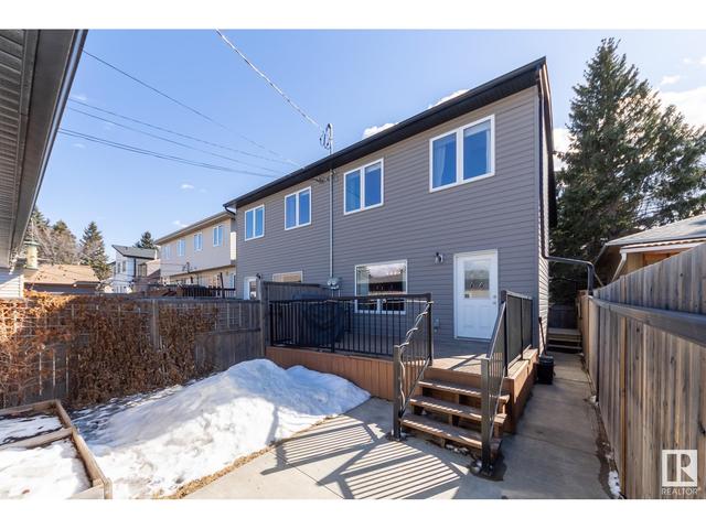7744 81 Av Nw, House semidetached with 4 bedrooms, 3 bathrooms and null parking in Edmonton AB | Image 37