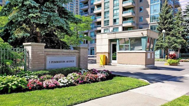 2007 - 3 Pemberton Ave, Condo with 1 bedrooms, 1 bathrooms and 1 parking in Toronto ON | Image 1