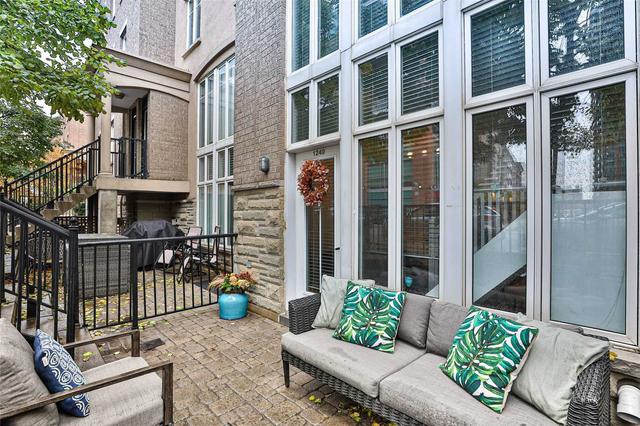 1240 - 21 Pirandello St, Townhouse with 1 bedrooms, 2 bathrooms and 1 parking in Toronto ON | Image 27