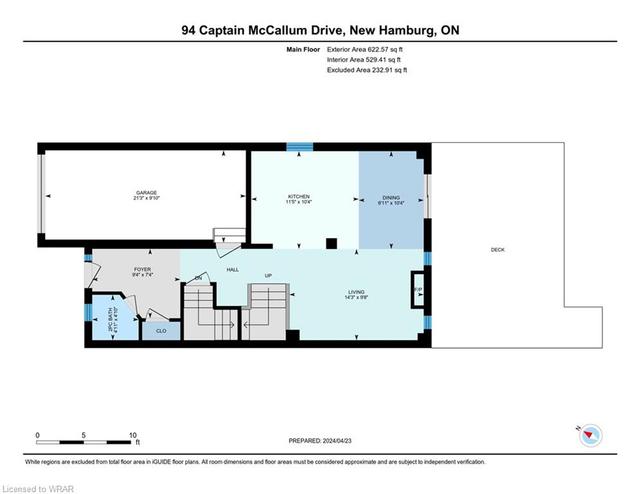 94 Captain Mccallum Drive, House detached with 3 bedrooms, 2 bathrooms and 5 parking in Wilmot ON | Image 32