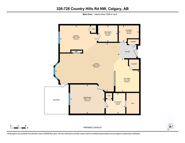 326 - 728 Country Hills Road Nw, Condo with 1 bedrooms, 2 bathrooms and 1 parking in Calgary AB | Image 34