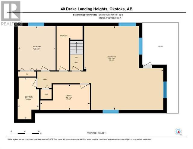 40 Drake Landing Heights, House detached with 4 bedrooms, 3 bathrooms and 2 parking in Okotoks AB | Image 45