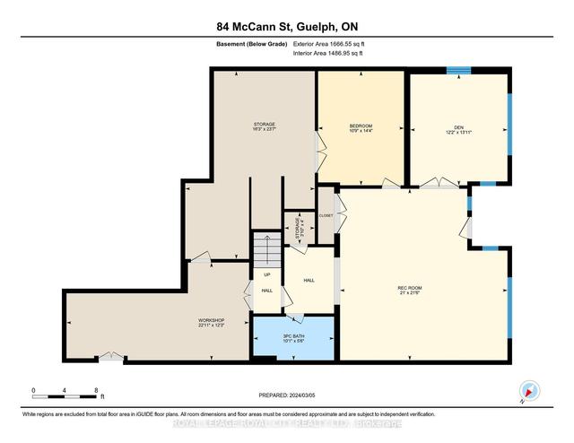 84 Mccann St, House detached with 5 bedrooms, 6 bathrooms and 4 parking in Guelph ON | Image 33