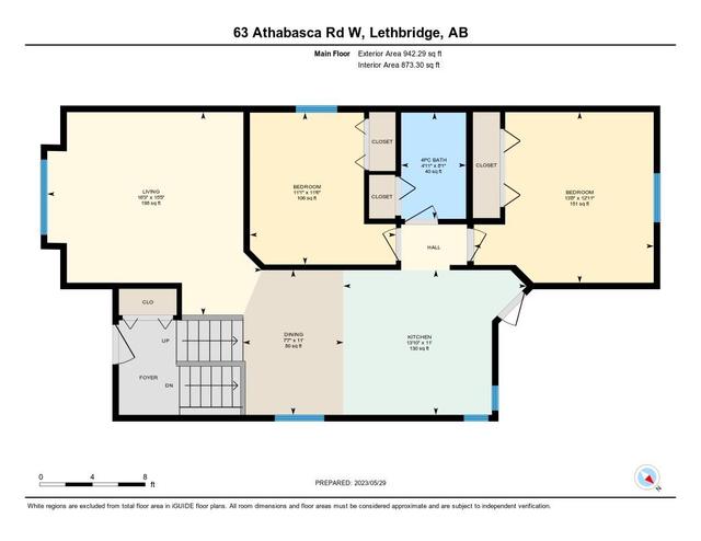 63 Athabasca Road W, House detached with 4 bedrooms, 2 bathrooms and 2 parking in Lethbridge AB | Image 26